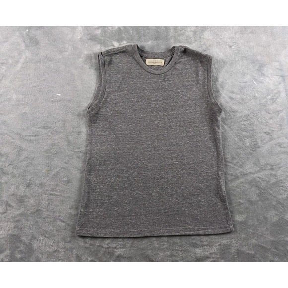 imogene + willie Tops - Imogene And Willie Muscle Tank Top Womens Small Heathered Gray USA Made Casual